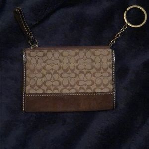 Coach change purse